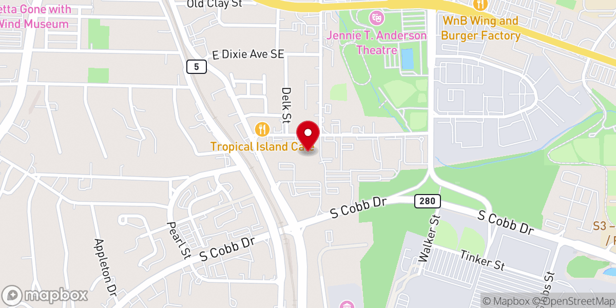 Map showing location of Living Soul Faith and Miracles International Church Inc