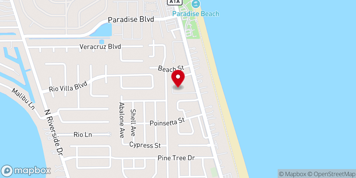 Map showing location of St. Mark's UMC