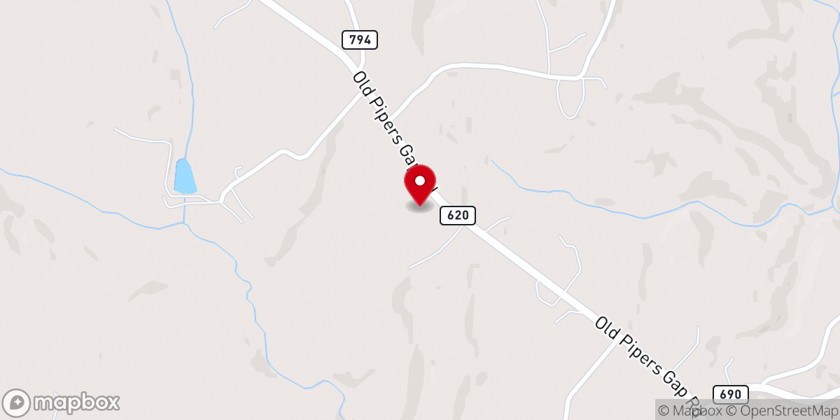 Map showing location of New Beginnings Community Church
