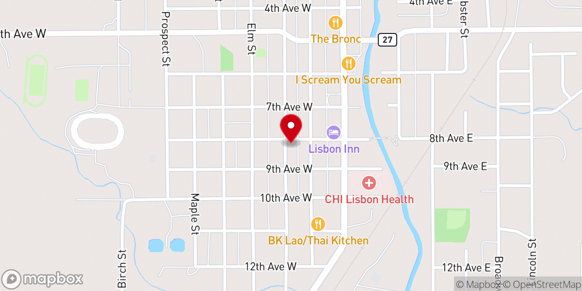 Map showing location of Redeemer Lutheran Church (LC-MS)