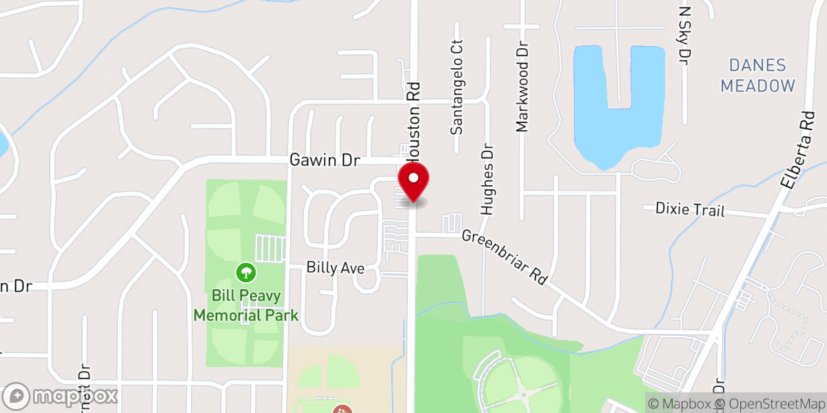 Map showing location of Ramoth Gilead Ministries International