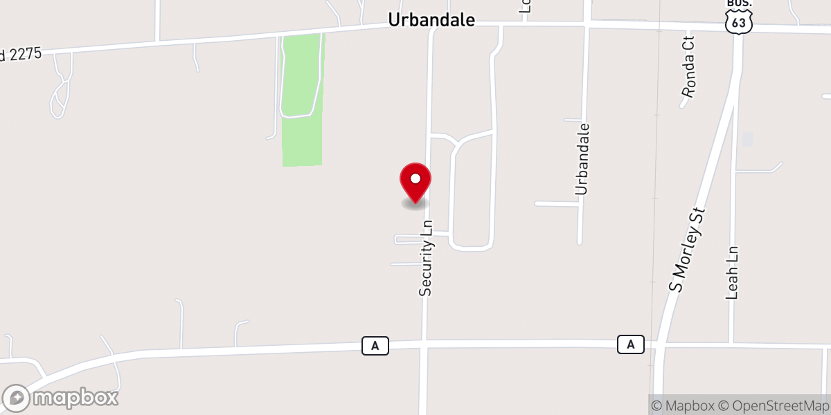 Map showing location of The Pentecostal Church Annex