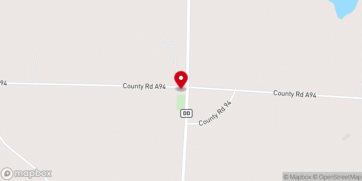 Map showing location of Pleasant Hill Baptist Church