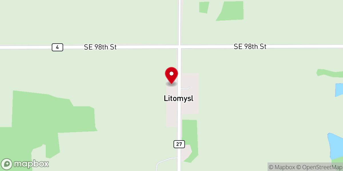 Map showing location of Holy Trinity Rectory