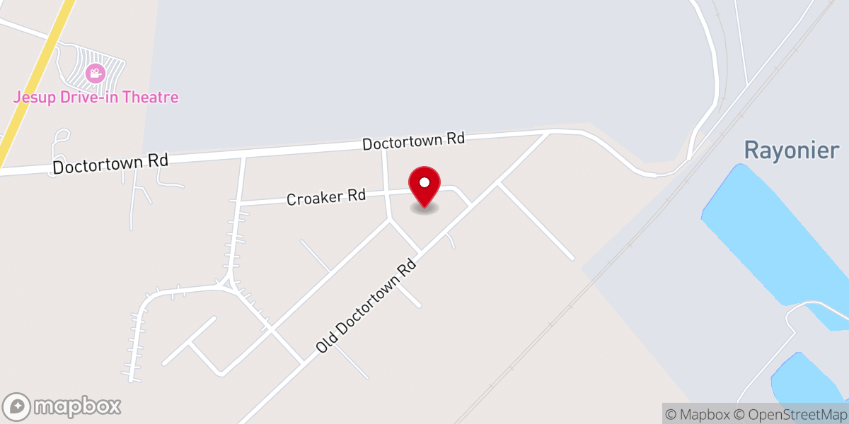 Map showing location of Abundant Life Fellowship Church of God in Christ, Inc.