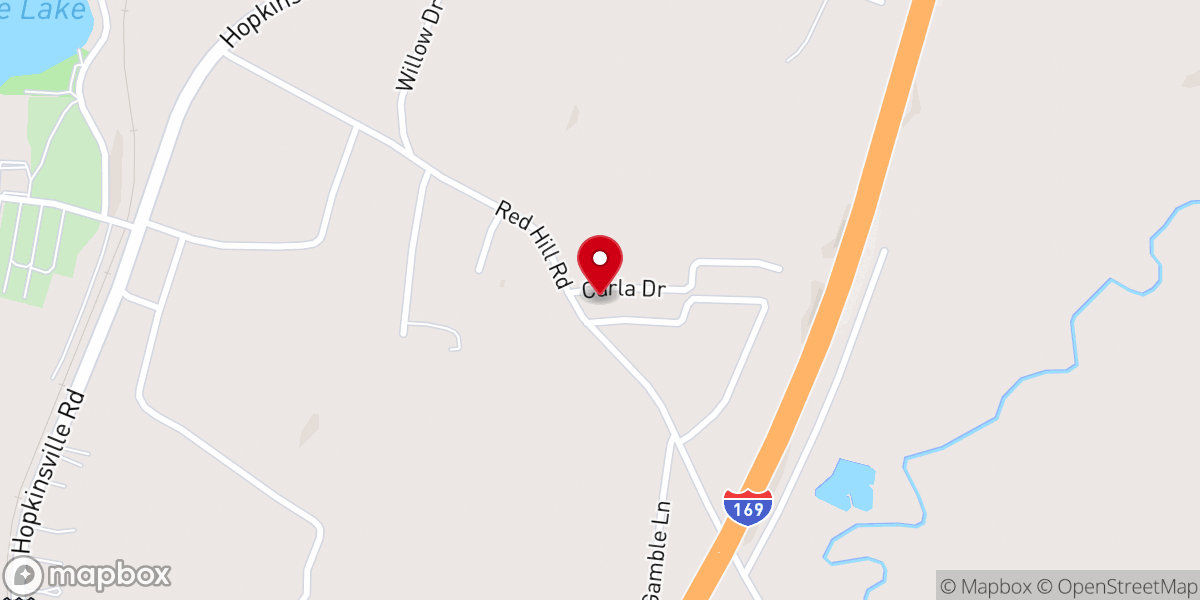 Map showing location of New Abundant Life Fellowship