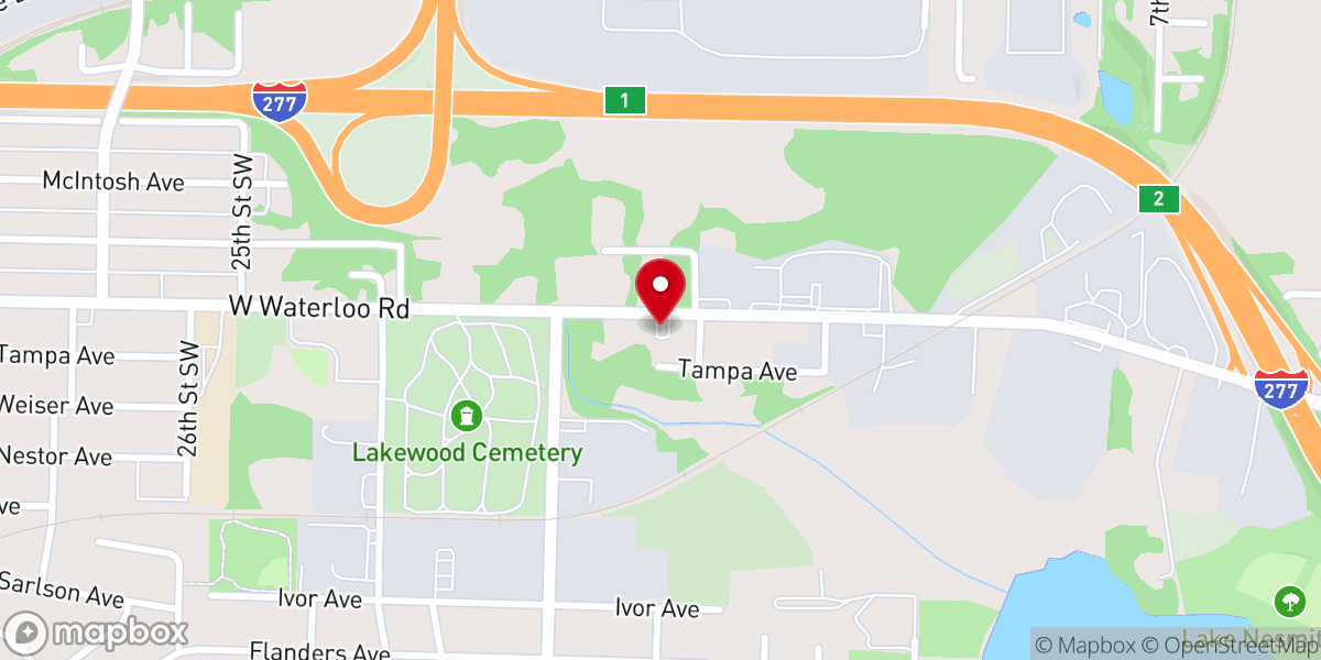 Map showing location of The Pavilion Of Praise Church