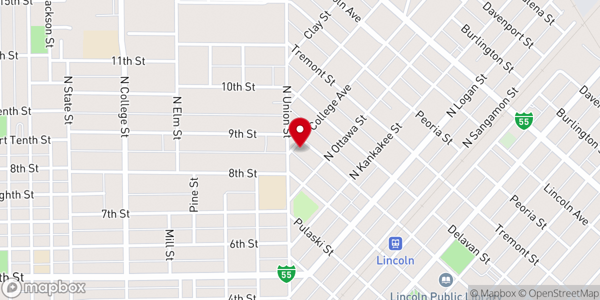 Map showing location of Holy Resurrection Church