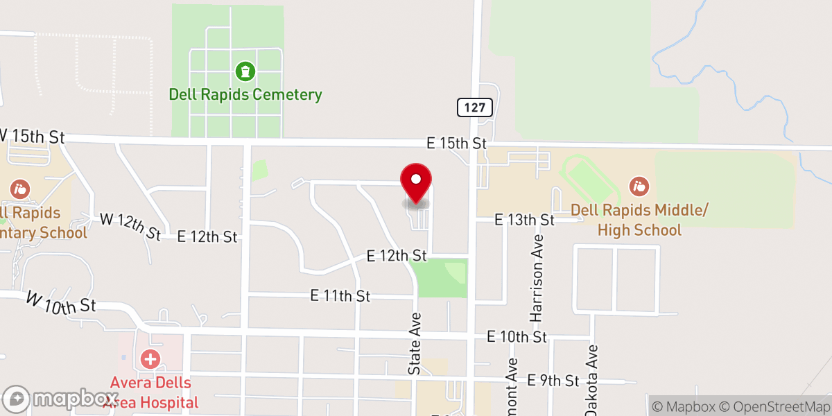 Map showing location of Reformed Church