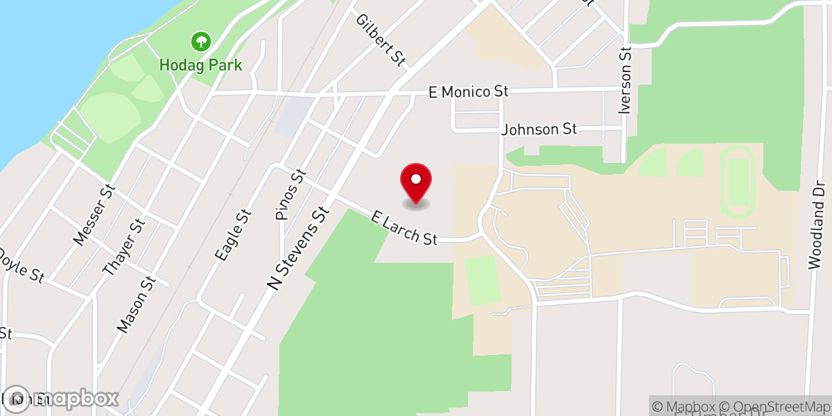 Map showing location of ACES - Food Distribution Center