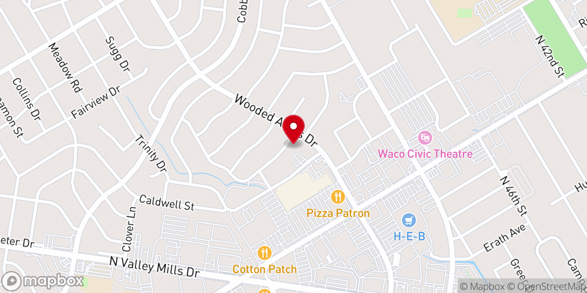 Map showing location of Holy Spirit Episcopal Church