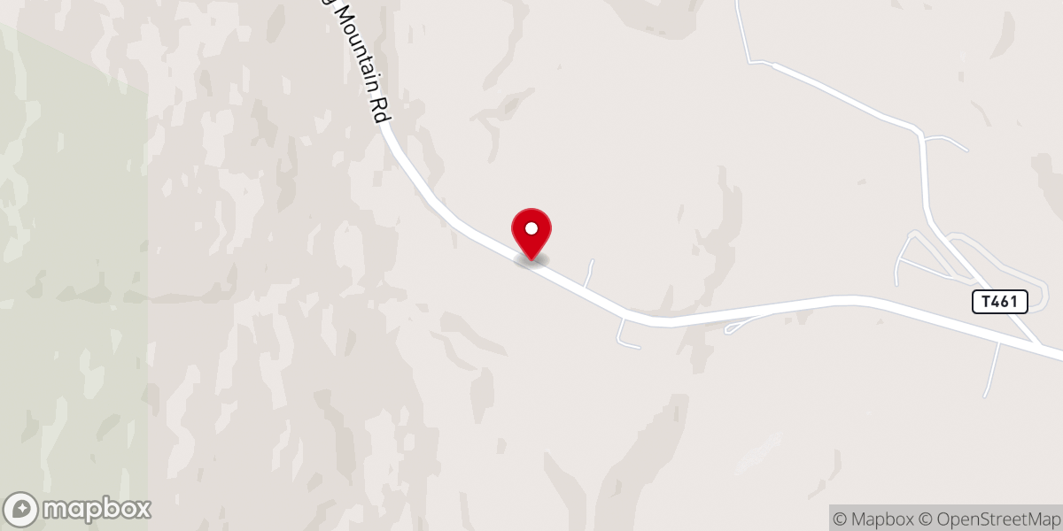 Map showing location of Trophy Mountain Lodge and Weddings