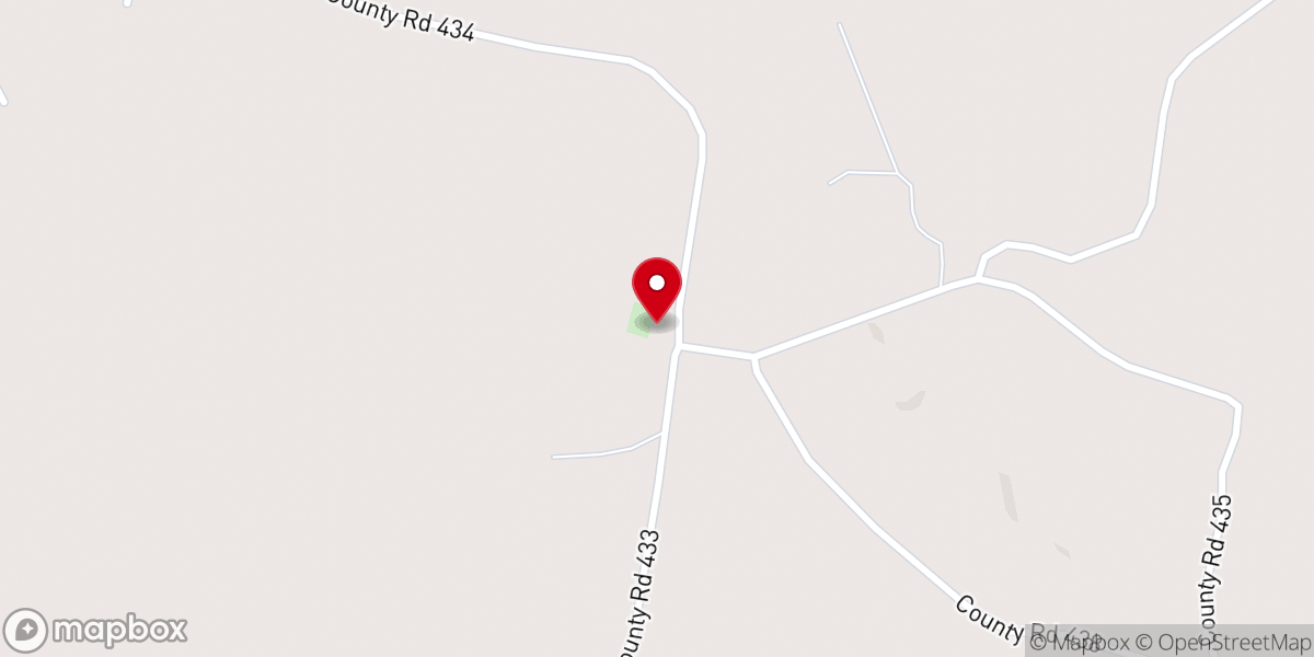 Map showing location of Little’s Chapel Baptist Church