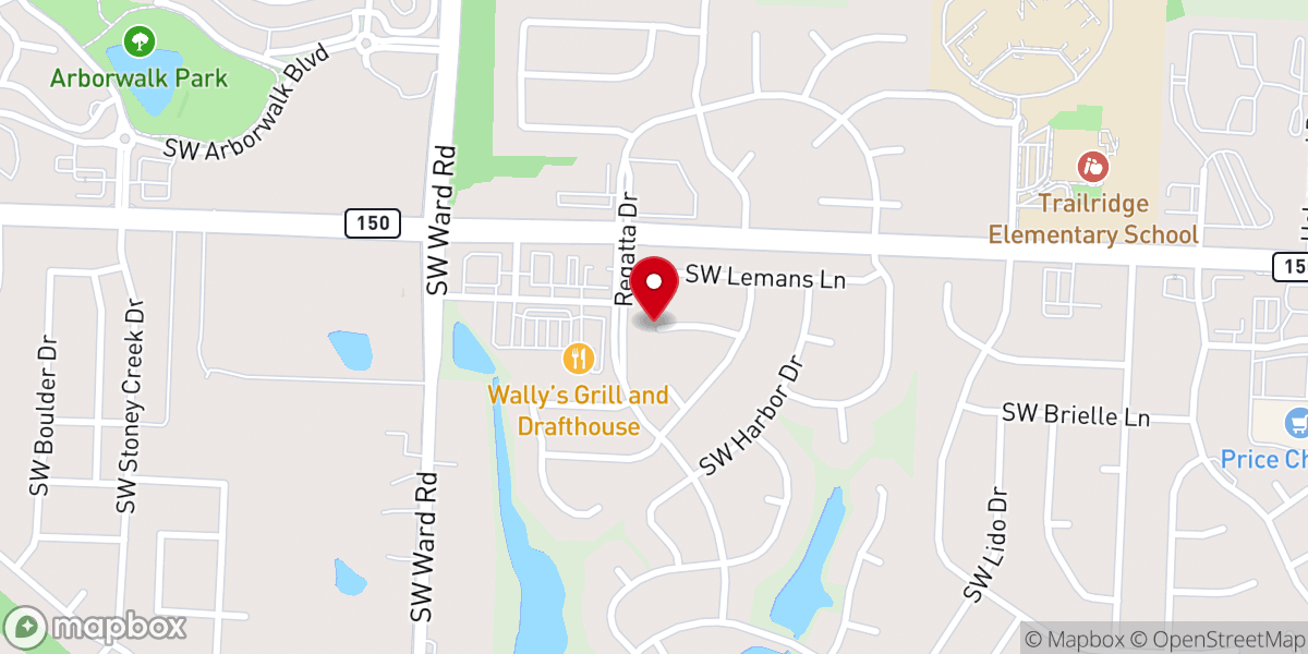 Map showing location of New Day Fellowship Christian Center