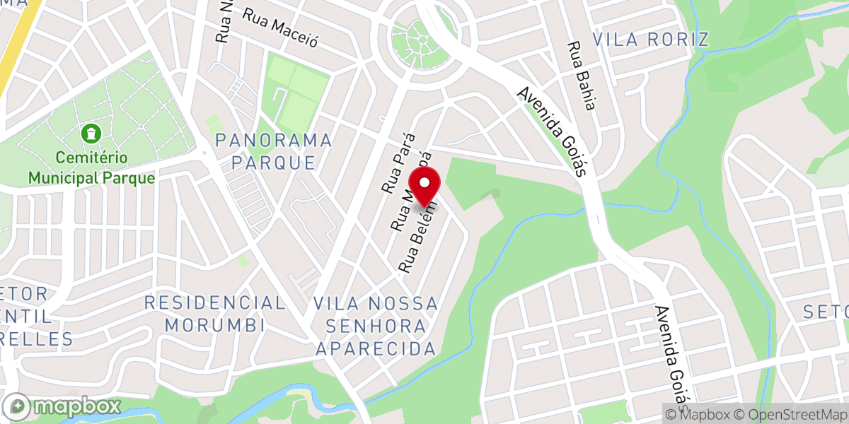 Map showing location of Batista Nacional Lirios dos Vales