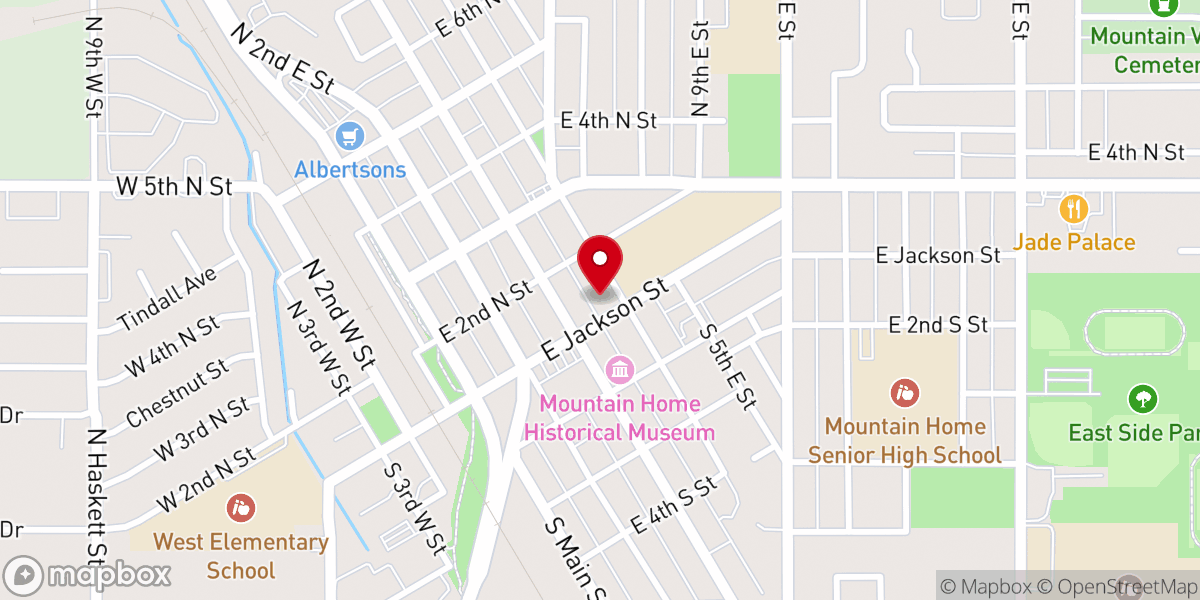 Map showing location of Society of Saint Vincent de Paul - Our Lady of Good Counsel - Food Distribution Center