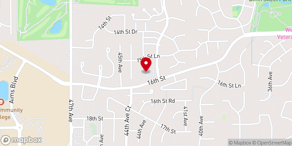 Map showing location of Calvary Redeeming Grace