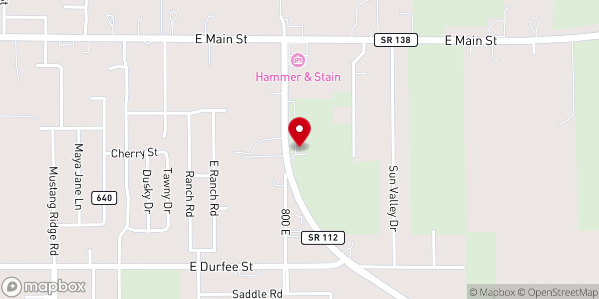 Map showing location of Grantsville Lakeview Church