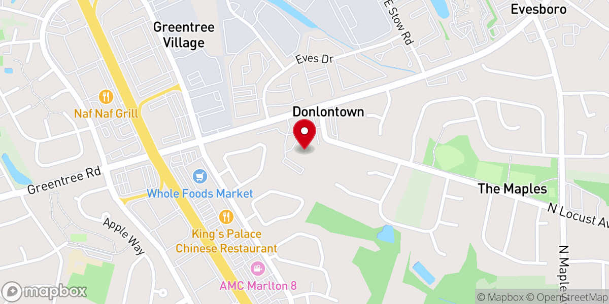 Map showing location of My Father's Church of NJ