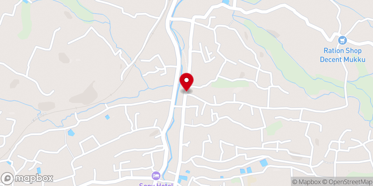 Map showing location of Kurishadi