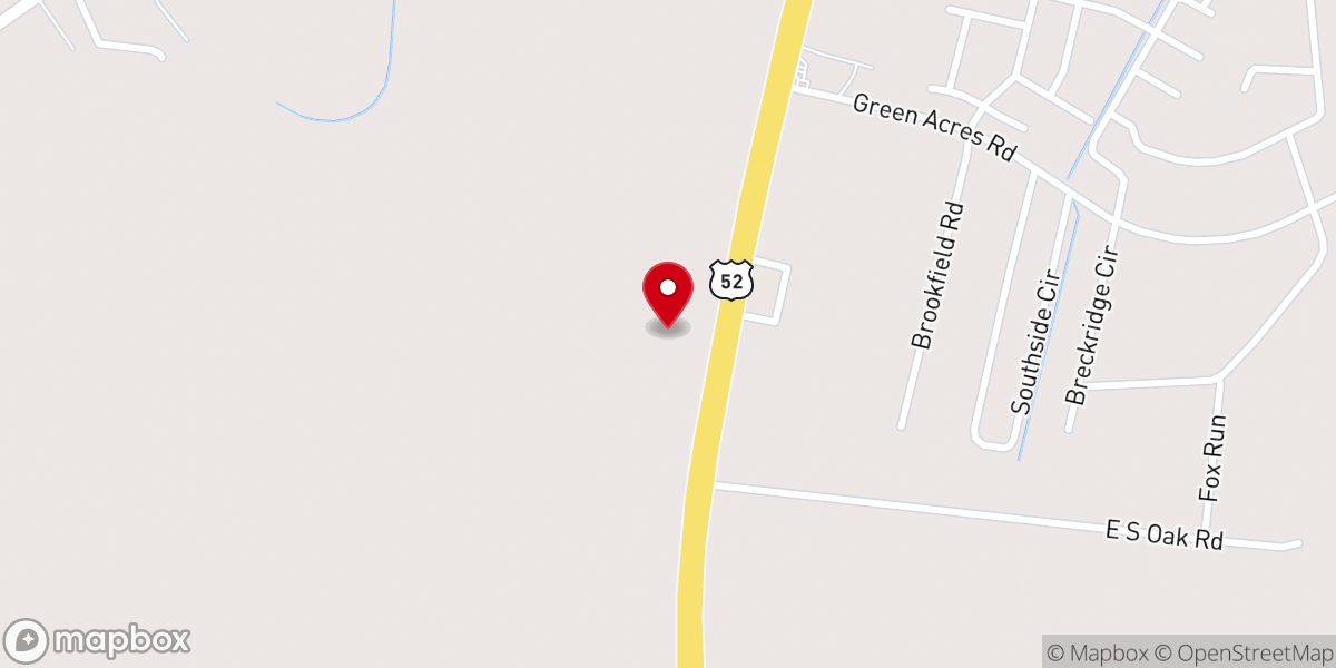 Map showing location of Tans Bay Baptist Church