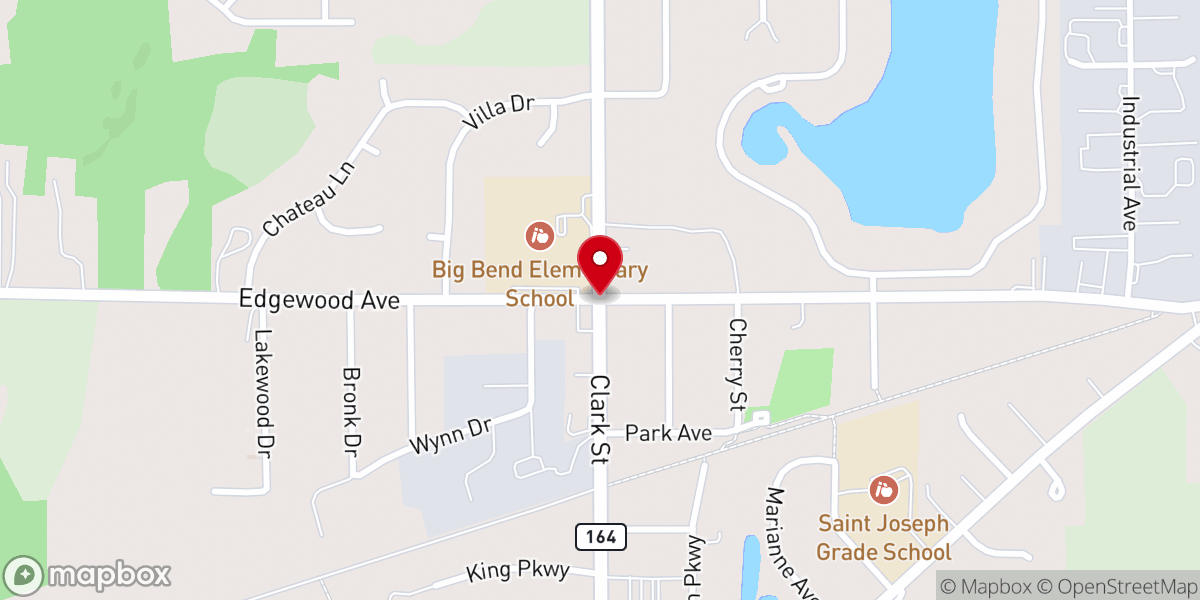 Map showing location of Big Bend