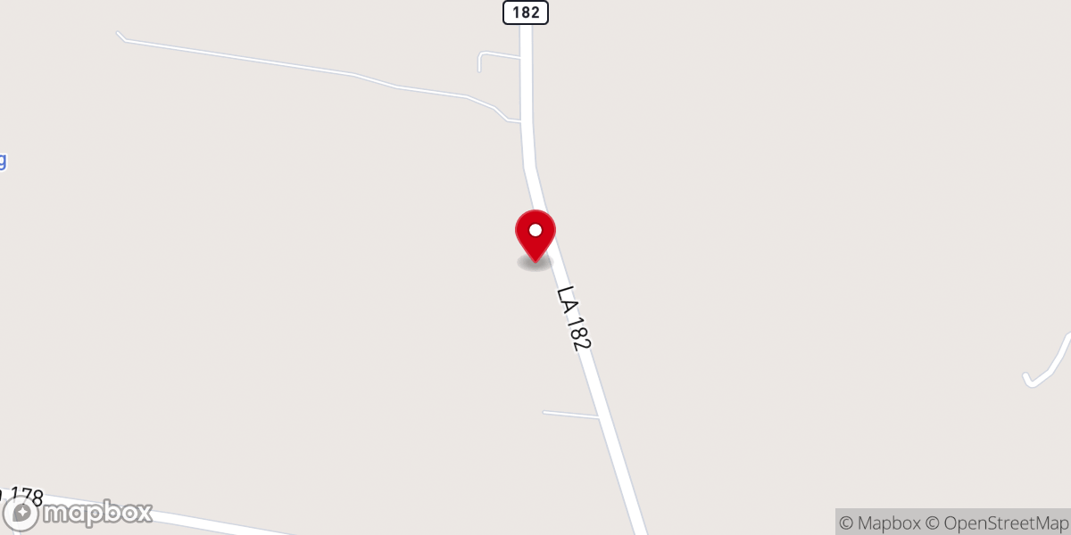 Map showing location of Bellevue Red Church