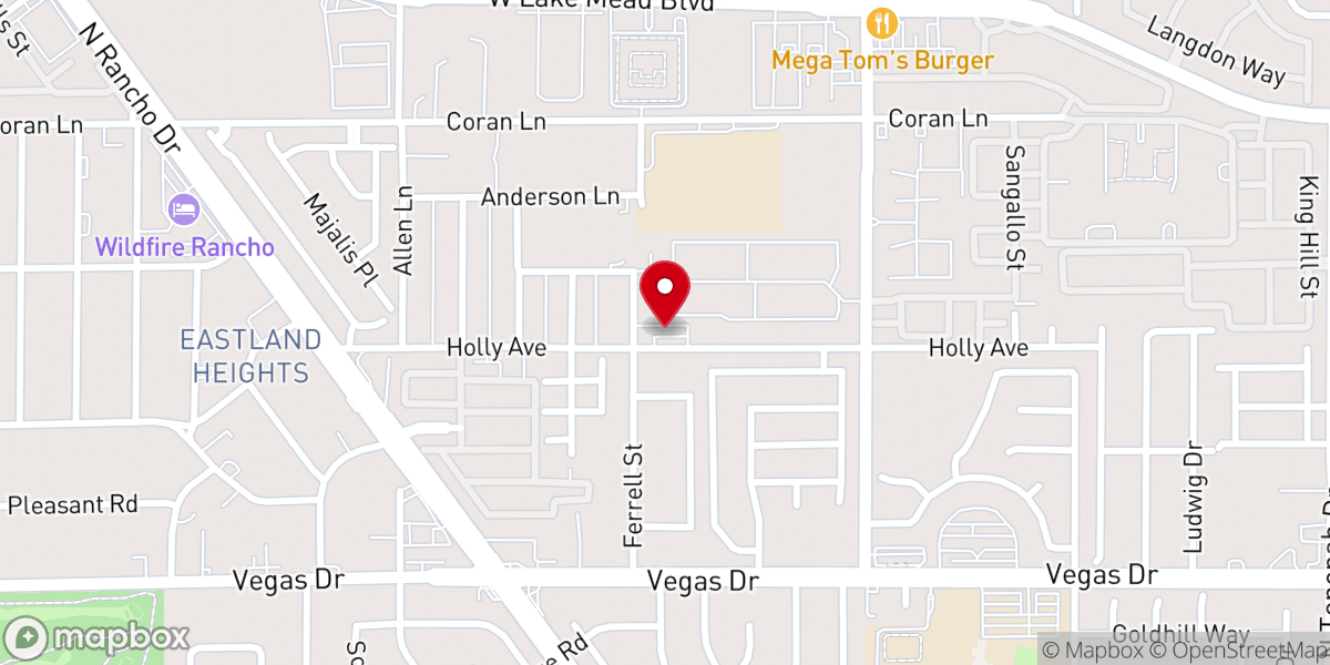 Map showing location of Anointed Tabernacle