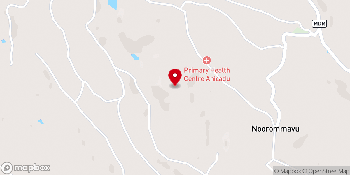 Map showing location of Mar Basalious Orthodox Church, Karikkamala