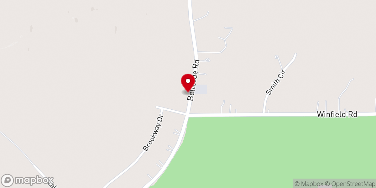 Map showing location of Sunlight Church