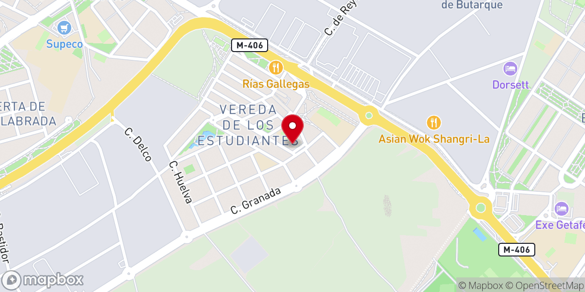 Map showing location of Parroquia San Ramón Nonato