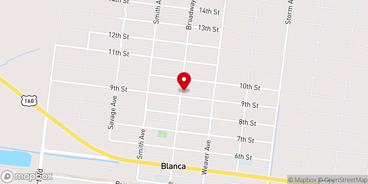 Map showing location of St. James Catholic Church