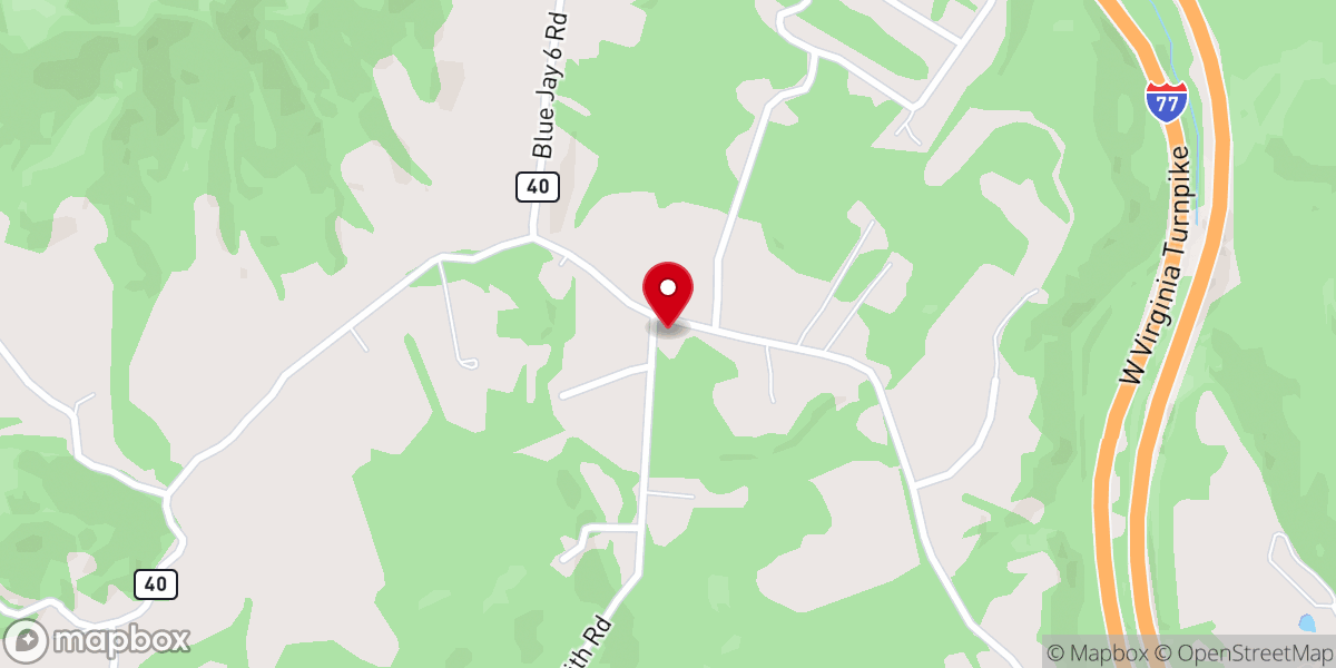 Map showing location of Hope Ministries Outreach