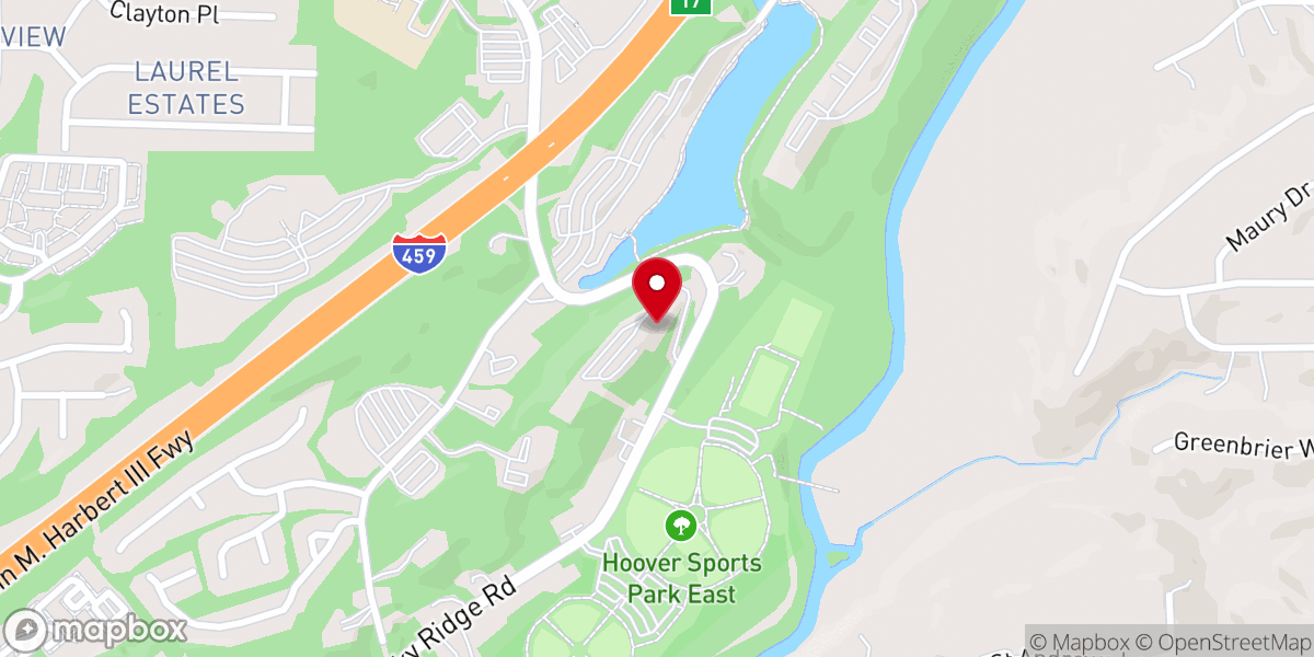 Map showing location of Liberty Church