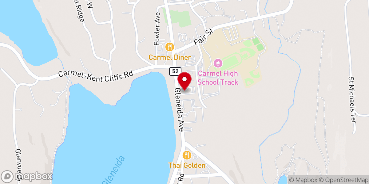 Map showing location of Drew United Methodist Church