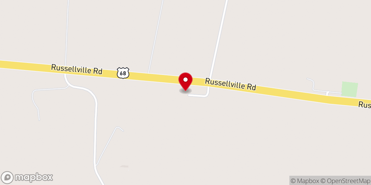 Map showing location of New Beginnings Baptist Church
