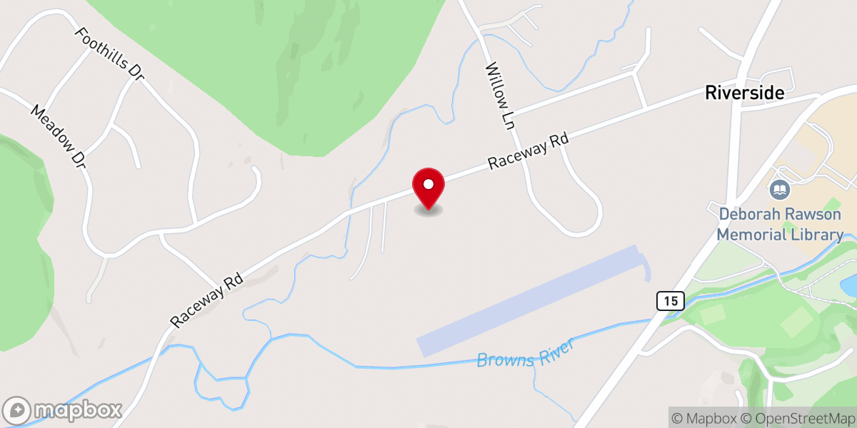 Map showing location of Catalyst Church