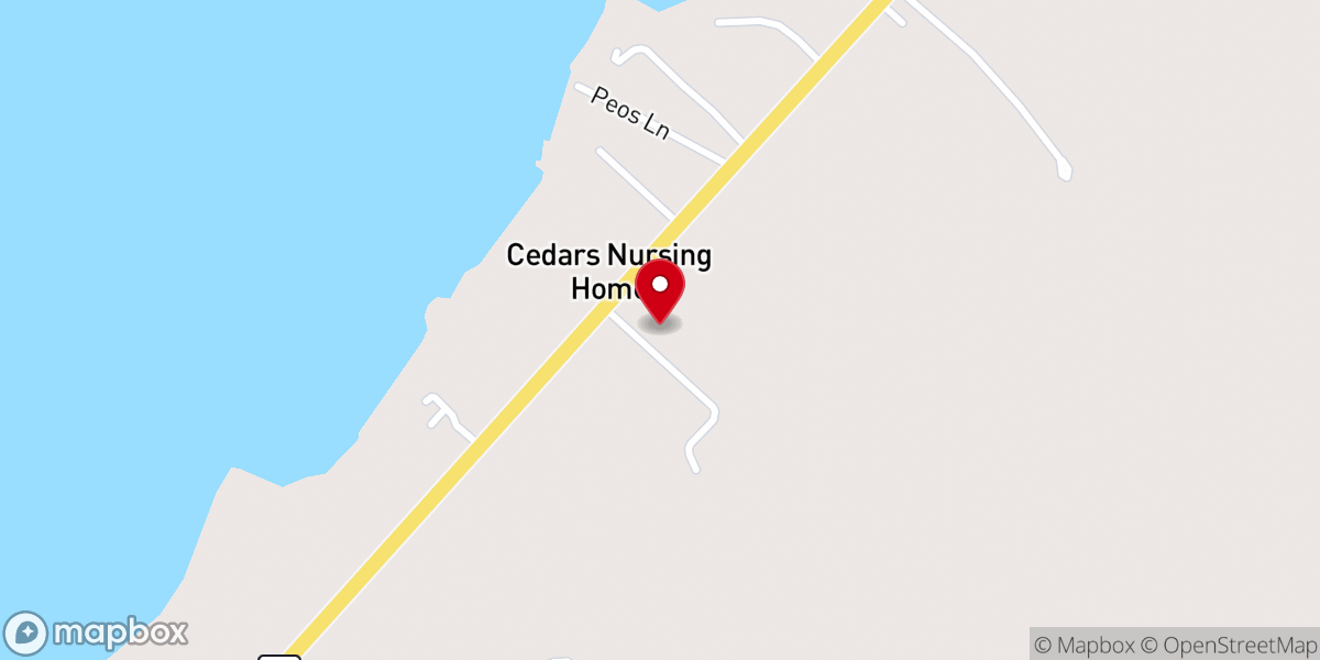 Map showing location of New Testament Church Ogdensburg