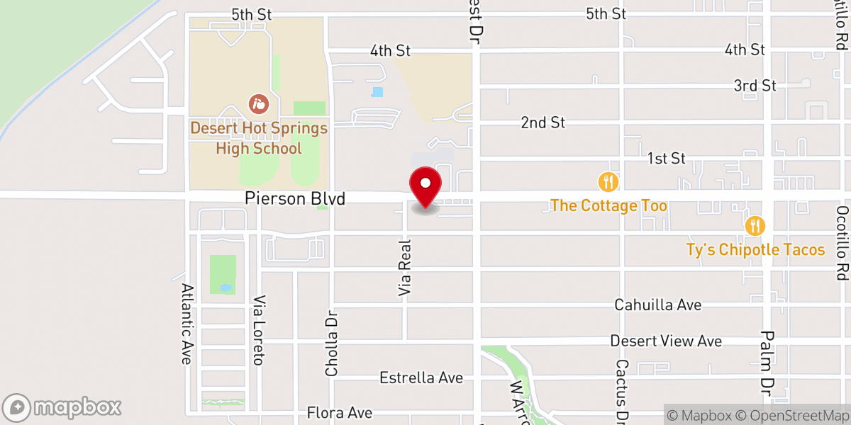 Map showing location of Covenant Church Live
