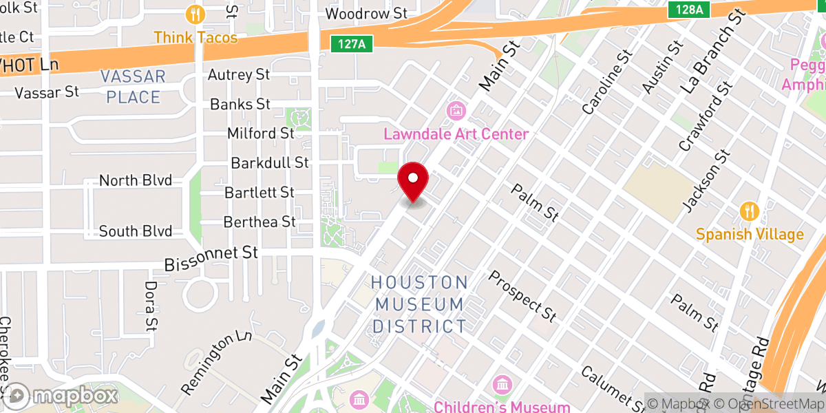 Map showing location of St Matthew Lutheran Church (LCMS)
