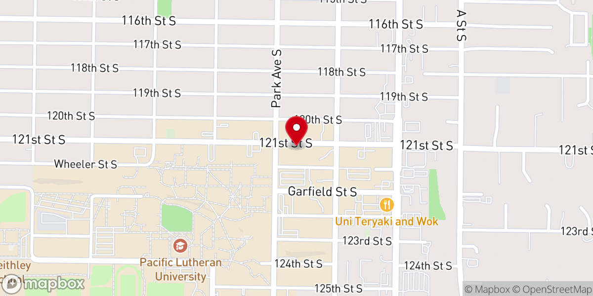 Map showing location of Trinity Lutheran Churchelca