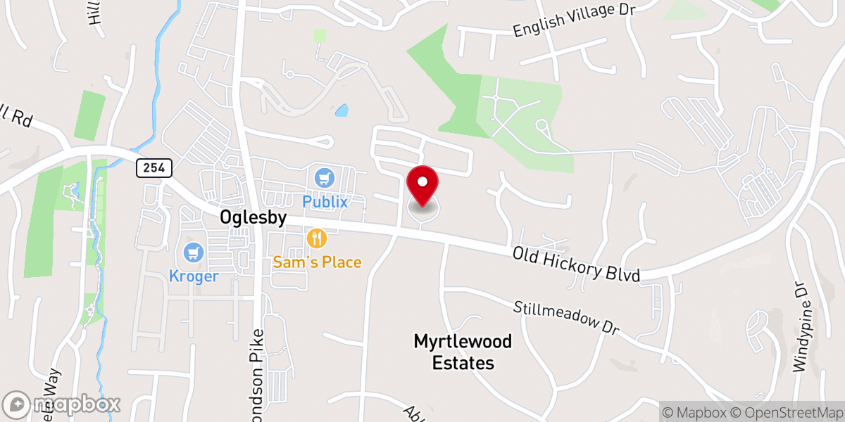 Map showing location of Faith Christian Reformed Church