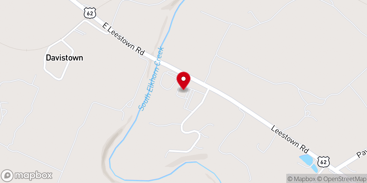 Map showing location of Sozo Church