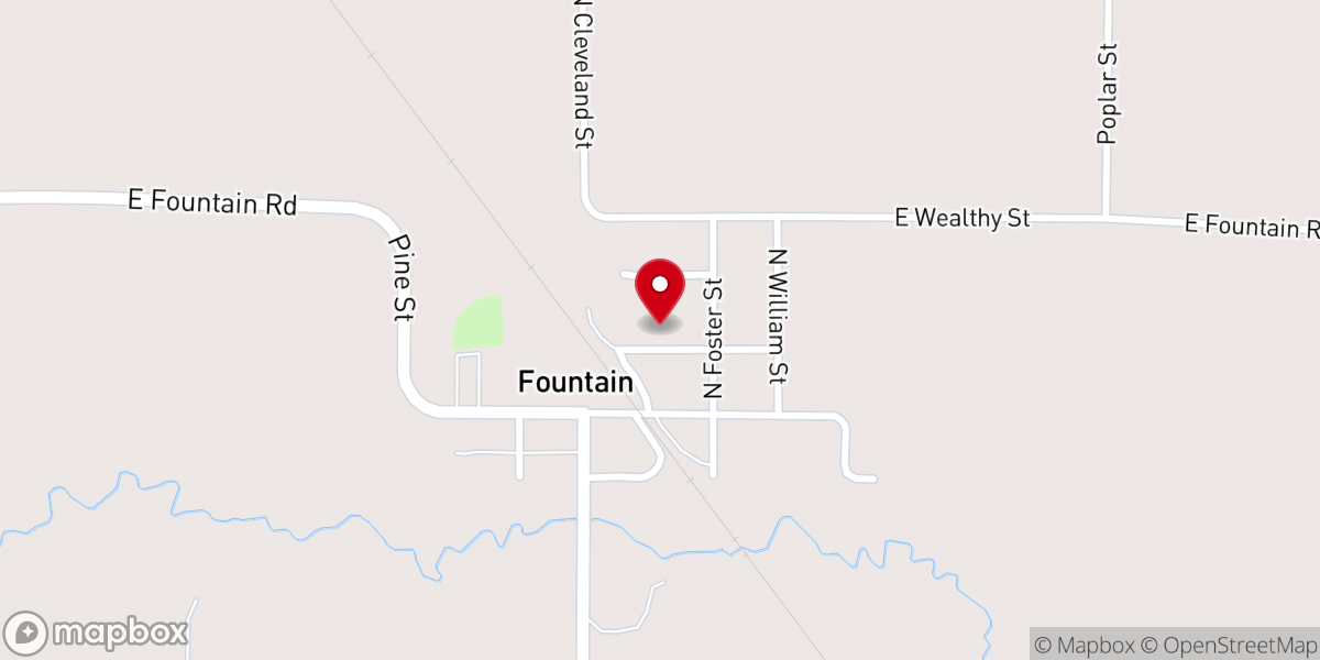 Map showing location of Morley house