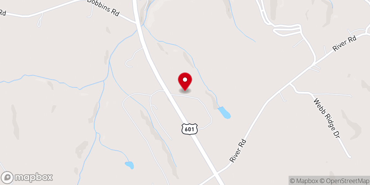 Map showing location of Church energy services