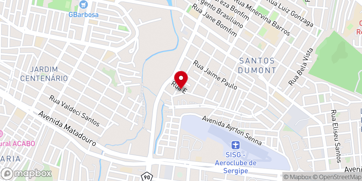 Map showing location of IGREJA BATISTA RENOVADA MINISTÉRIO APASCENTAR