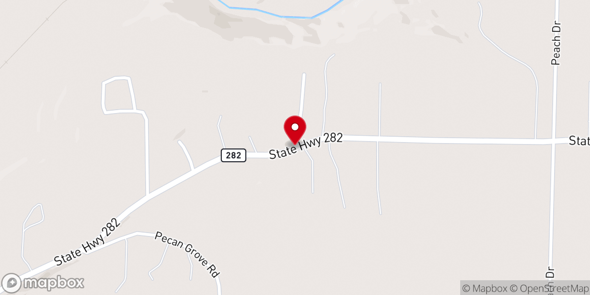 Map showing location of Zion Hope #2 Camp Grounds