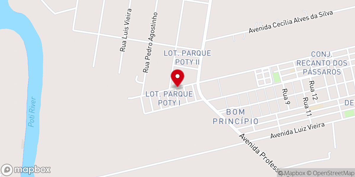 Map showing location of Igreja Evangélica Pentecostal As Marcas de Cristo
