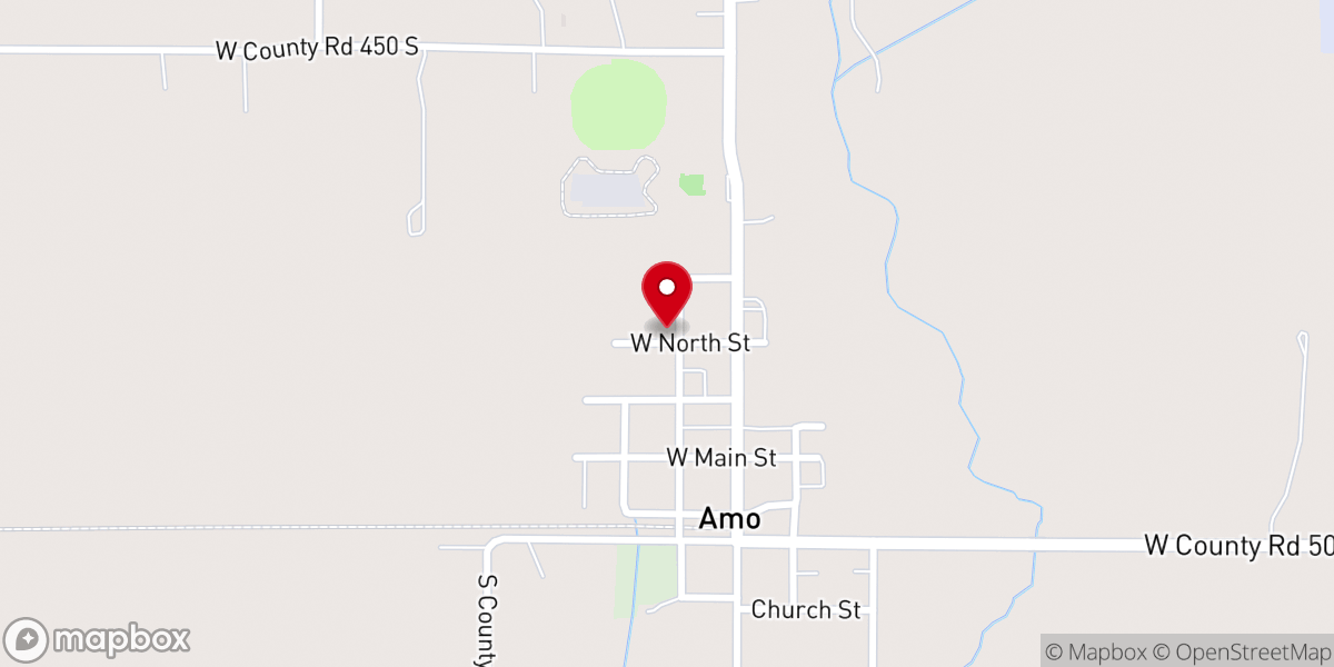 Map showing location of Trinity Center