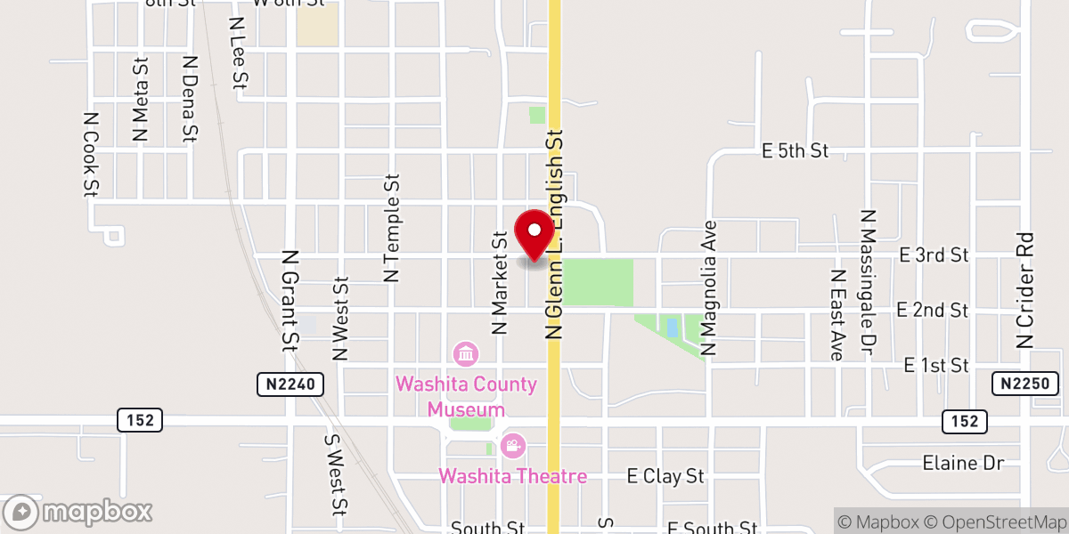 Map showing location of SION Ministries - Food Distribution Center